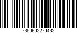 Código de barras (EAN, GTIN, SKU, ISBN): '7890693270483'