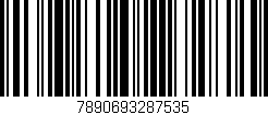 Código de barras (EAN, GTIN, SKU, ISBN): '7890693287535'