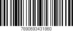 Código de barras (EAN, GTIN, SKU, ISBN): '7890693431860'