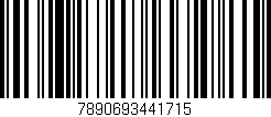 Código de barras (EAN, GTIN, SKU, ISBN): '7890693441715'