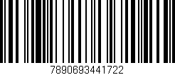 Código de barras (EAN, GTIN, SKU, ISBN): '7890693441722'