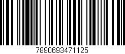 Código de barras (EAN, GTIN, SKU, ISBN): '7890693471125'