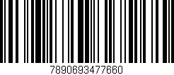 Código de barras (EAN, GTIN, SKU, ISBN): '7890693477660'