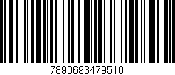 Código de barras (EAN, GTIN, SKU, ISBN): '7890693479510'