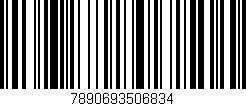 Código de barras (EAN, GTIN, SKU, ISBN): '7890693506834'