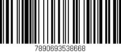 Código de barras (EAN, GTIN, SKU, ISBN): '7890693538668'