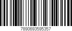 Código de barras (EAN, GTIN, SKU, ISBN): '7890693595357'