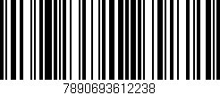 Código de barras (EAN, GTIN, SKU, ISBN): '7890693612238'