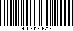 Código de barras (EAN, GTIN, SKU, ISBN): '7890693636715'