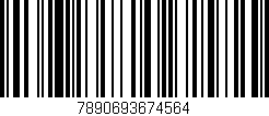 Código de barras (EAN, GTIN, SKU, ISBN): '7890693674564'