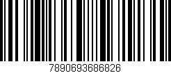 Código de barras (EAN, GTIN, SKU, ISBN): '7890693686826'