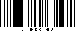 Código de barras (EAN, GTIN, SKU, ISBN): '7890693698492'