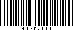 Código de barras (EAN, GTIN, SKU, ISBN): '7890693738891'