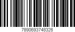 Código de barras (EAN, GTIN, SKU, ISBN): '7890693748326'