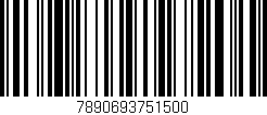 Código de barras (EAN, GTIN, SKU, ISBN): '7890693751500'