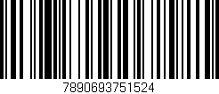Código de barras (EAN, GTIN, SKU, ISBN): '7890693751524'