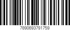 Código de barras (EAN, GTIN, SKU, ISBN): '7890693791759'