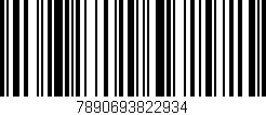 Código de barras (EAN, GTIN, SKU, ISBN): '7890693822934'