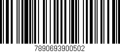 Código de barras (EAN, GTIN, SKU, ISBN): '7890693900502'