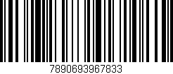 Código de barras (EAN, GTIN, SKU, ISBN): '7890693967833'