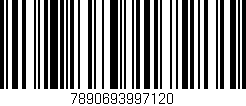 Código de barras (EAN, GTIN, SKU, ISBN): '7890693997120'