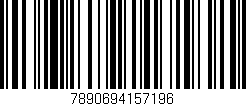 Código de barras (EAN, GTIN, SKU, ISBN): '7890694157196'