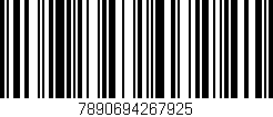 Código de barras (EAN, GTIN, SKU, ISBN): '7890694267925'