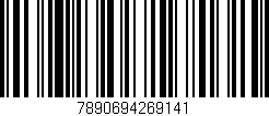 Código de barras (EAN, GTIN, SKU, ISBN): '7890694269141'