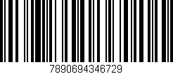 Código de barras (EAN, GTIN, SKU, ISBN): '7890694346729'