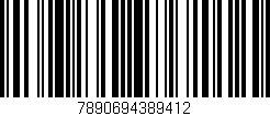 Código de barras (EAN, GTIN, SKU, ISBN): '7890694389412'