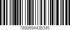 Código de barras (EAN, GTIN, SKU, ISBN): '7890694436345'