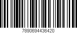 Código de barras (EAN, GTIN, SKU, ISBN): '7890694436420'