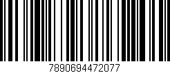 Código de barras (EAN, GTIN, SKU, ISBN): '7890694472077'
