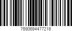 Código de barras (EAN, GTIN, SKU, ISBN): '7890694477218'