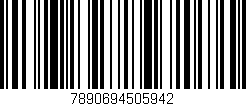 Código de barras (EAN, GTIN, SKU, ISBN): '7890694505942'