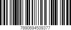 Código de barras (EAN, GTIN, SKU, ISBN): '7890694509377'