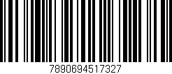 Código de barras (EAN, GTIN, SKU, ISBN): '7890694517327'