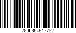 Código de barras (EAN, GTIN, SKU, ISBN): '7890694517792'