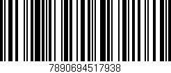 Código de barras (EAN, GTIN, SKU, ISBN): '7890694517938'