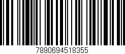 Código de barras (EAN, GTIN, SKU, ISBN): '7890694518355'