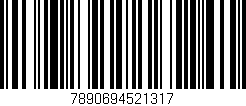 Código de barras (EAN, GTIN, SKU, ISBN): '7890694521317'