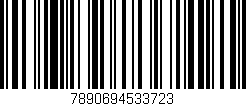 Código de barras (EAN, GTIN, SKU, ISBN): '7890694533723'