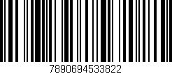 Código de barras (EAN, GTIN, SKU, ISBN): '7890694533822'