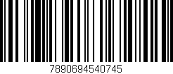 Código de barras (EAN, GTIN, SKU, ISBN): '7890694540745'