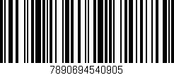 Código de barras (EAN, GTIN, SKU, ISBN): '7890694540905'