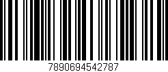 Código de barras (EAN, GTIN, SKU, ISBN): '7890694542787'