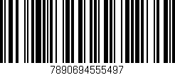 Código de barras (EAN, GTIN, SKU, ISBN): '7890694555497'