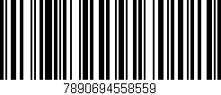 Código de barras (EAN, GTIN, SKU, ISBN): '7890694558559'