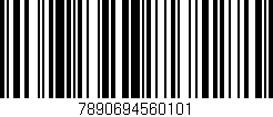 Código de barras (EAN, GTIN, SKU, ISBN): '7890694560101'