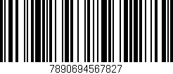 Código de barras (EAN, GTIN, SKU, ISBN): '7890694567827'